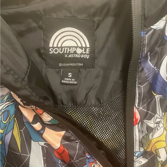 Southpole X Astro Boy Hoodie Jacket Size S  Runs full Vintage - Picture 10 of 11